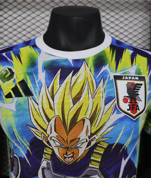 Japon Dragon Ball Z Vegeta Super Saiyen Version Joueur 2024/2025 - Vêtements de sport