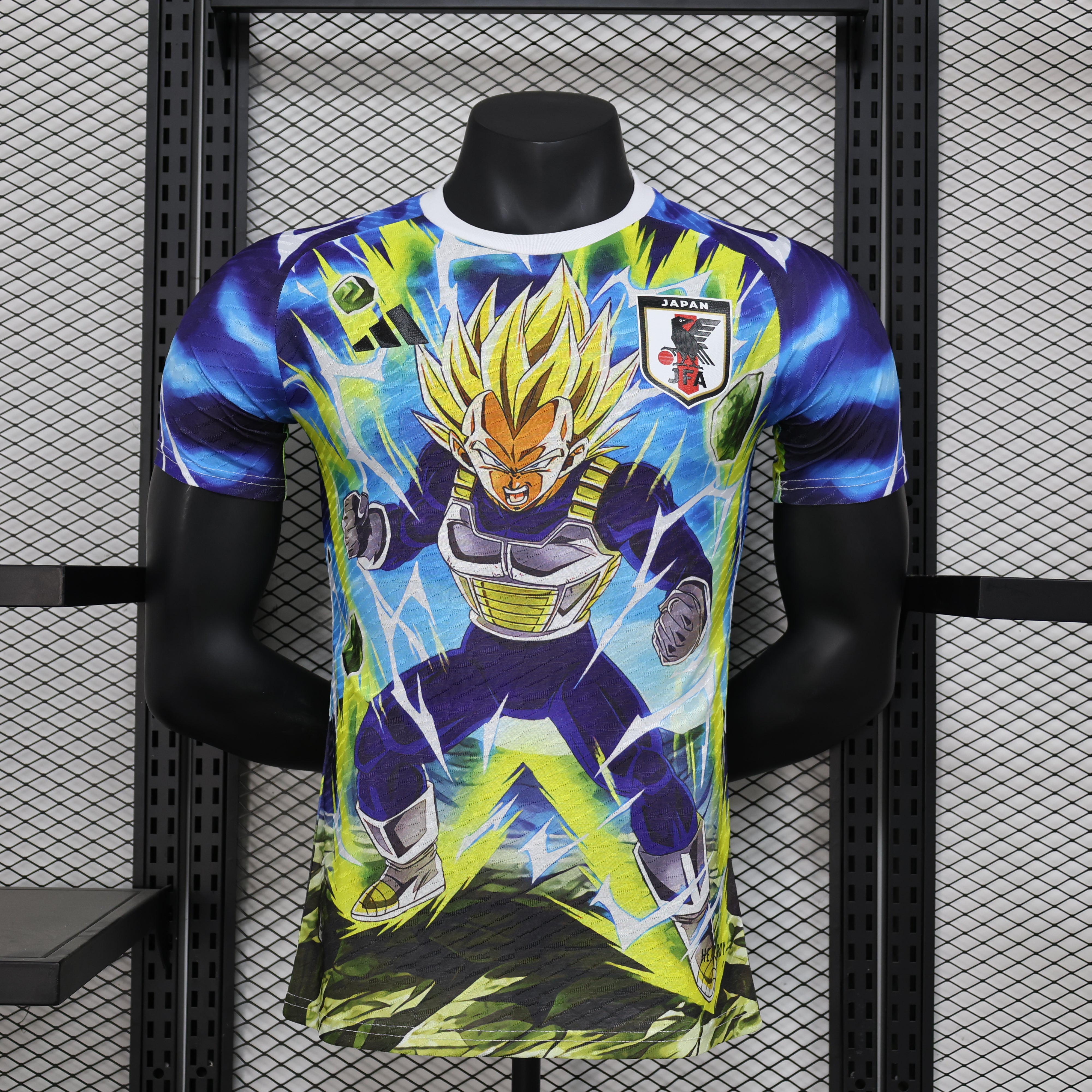 Japon Dragon Ball Z Vegeta Super Saiyen Version Joueur 2024/2025 - Vêtements de sport