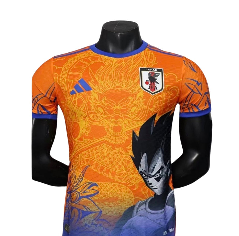 Japon Dragon Ball Z Vegeta Version Joueur 2025/2026 - Vêtements de sport
