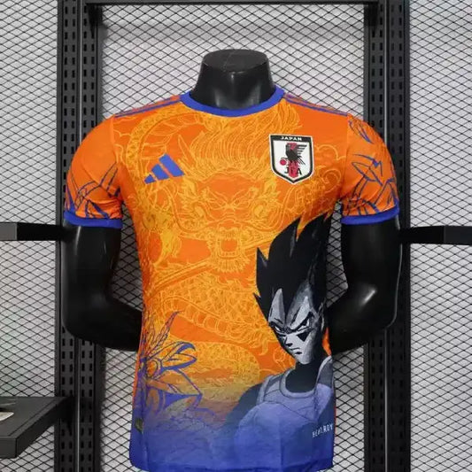 Japon Dragon Ball Z Vegeta Version Joueur 2025/2026 - Vêtements de sport