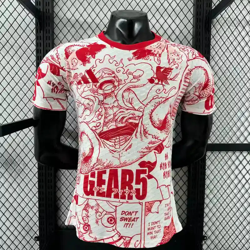 Japon Luffy Gear 5 Version Joueur 2025/2026 - Vêtements de sport