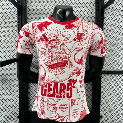 Japon Luffy Gear 5 Version Joueur 2025/2026 - Vêtements de sport