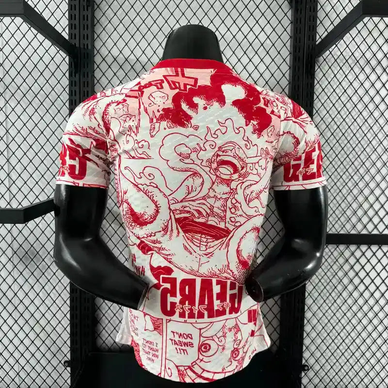 Japon Luffy Gear 5 Version Joueur 2025/2026 - Vêtements de sport