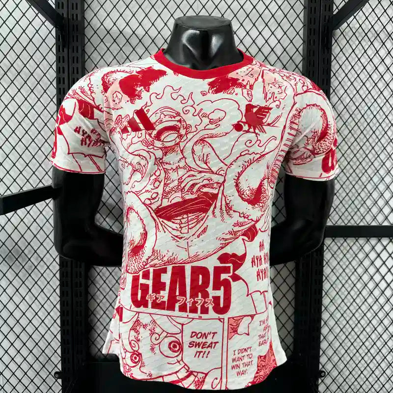 Japon Luffy Gear 5 Version Joueur 2025/2026 - Vêtements de sport