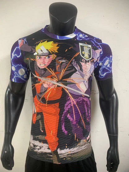 Japon Naruto & Sasuke Edition Version Joueur 2025 - Vêtements de sport