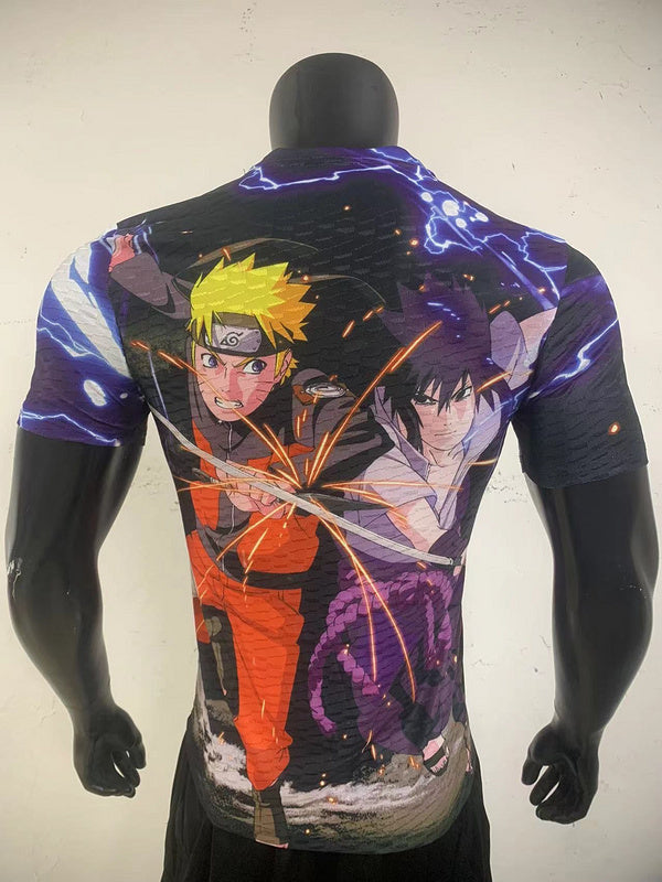 Japon Naruto & Sasuke Edition Version Joueur 2025 - Vêtements de sport