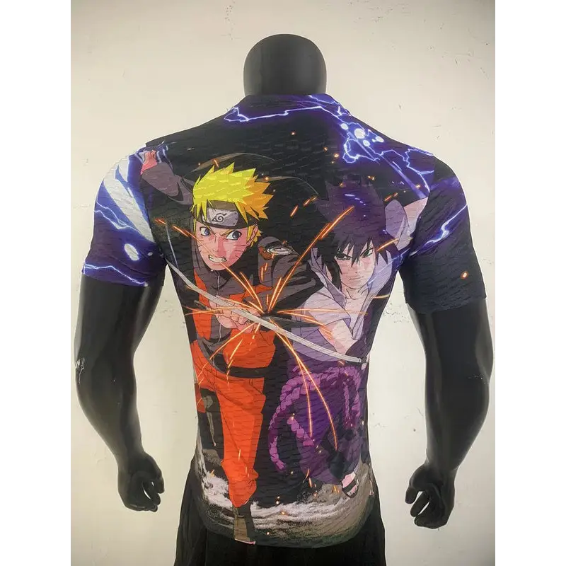 Japon Naruto & Sasuke Edition Version Joueur 2025 - Vêtements de sport
