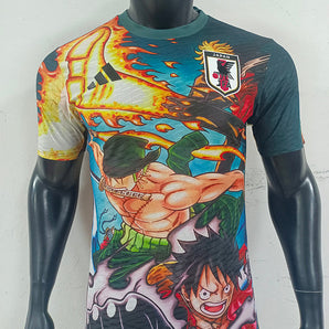 Japon One Piece Luffy Zoro Sanji Version Joueur 2025/2026 - Vêtements de sport