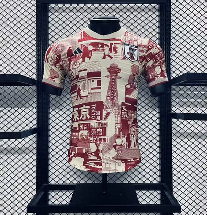 Japon Tokyo Red Edition - Version Joueur ( + 5€) / S - Vêtements de sport