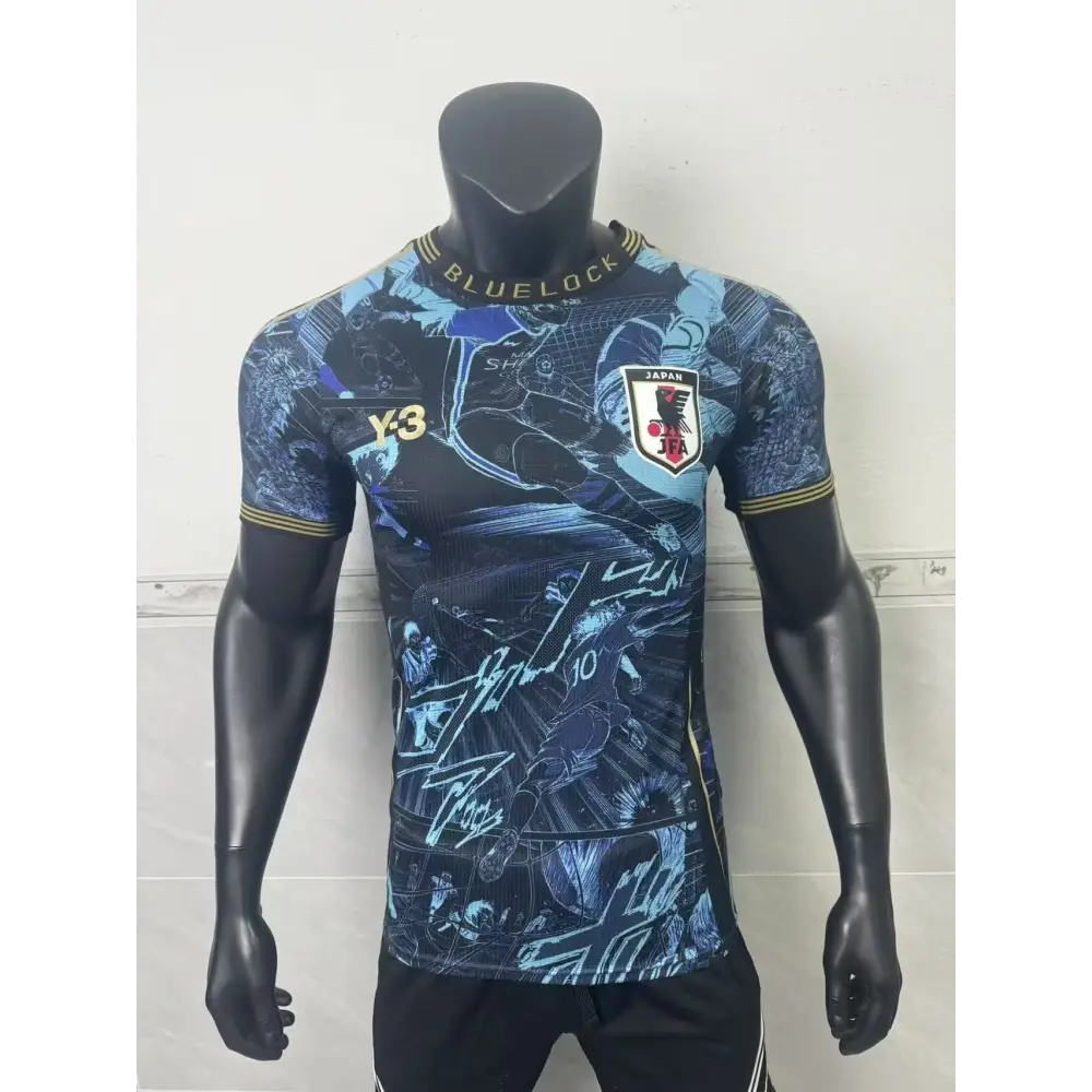 Japon Y3 Bluelock Version Joueur 2025/2026 - Vêtements de sport