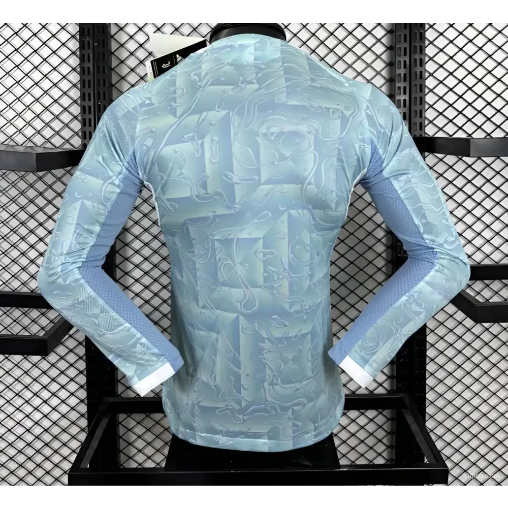 Juventus Extérieur version joueur manches longues 2025/2026 - Vêtements de sport