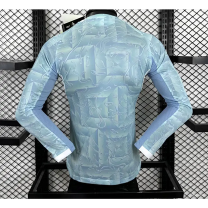 Juventus Extérieur version joueur manches longues 2025/2026 - Vêtements de sport