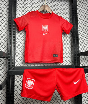 Kit enfant Pologne Extérieur Euro2024