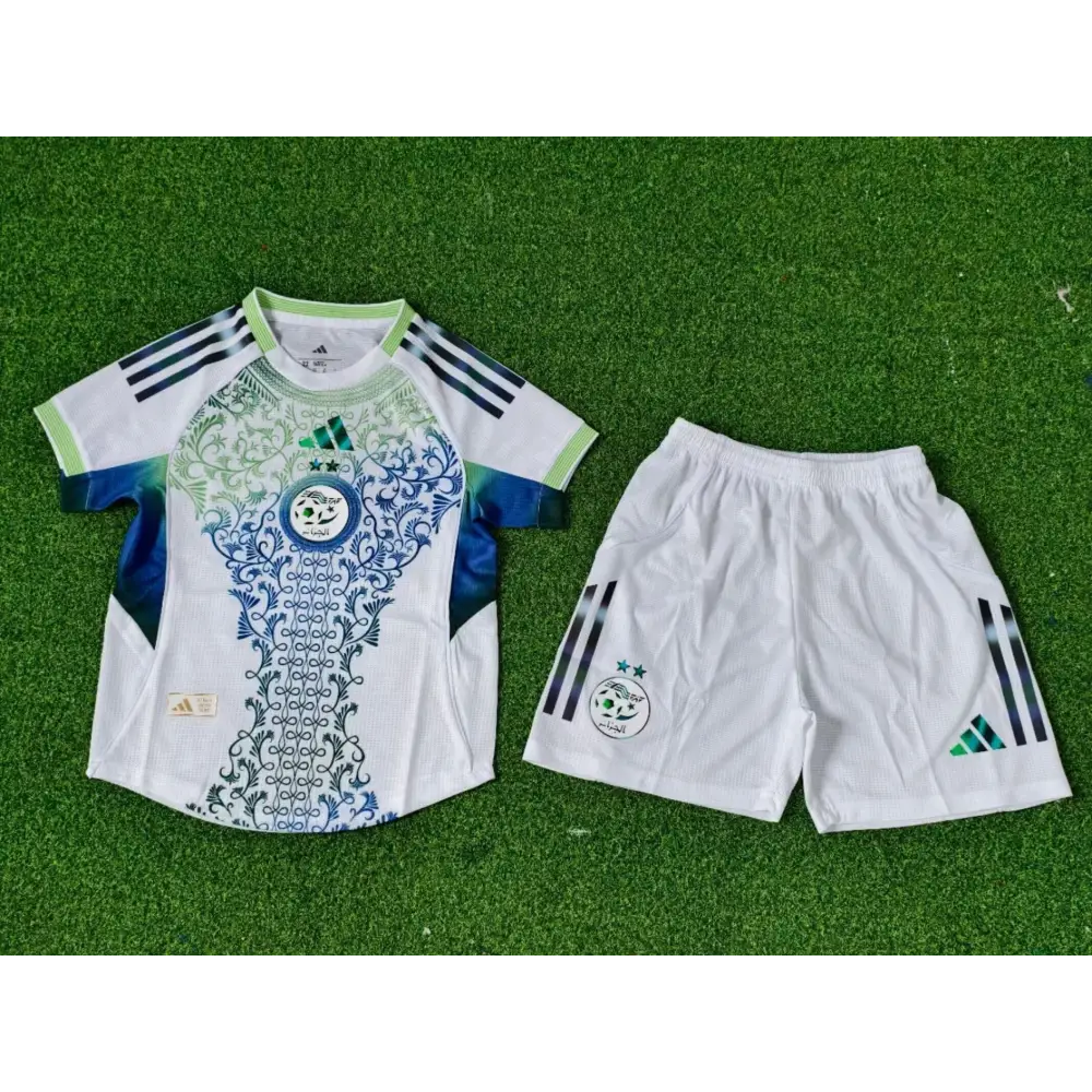 Kit enfant Algérie blanc 2025/2026 - Vêtements de sport