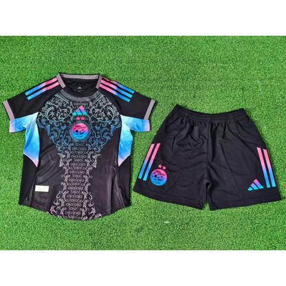 Kit enfant Algérie noir et bleu 2025/2026 - Vêtements de sport