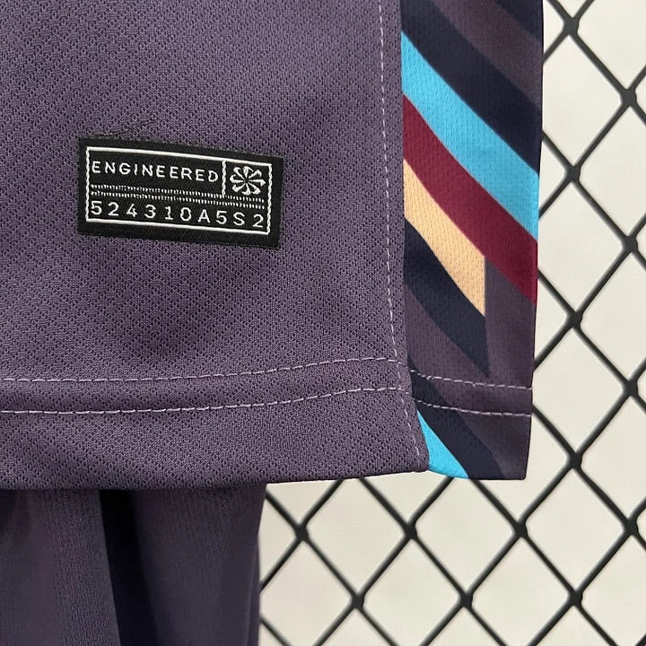 Kit enfant Angleterre Extérieur 2024 - Vêtements de sport