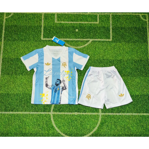Kit enfant Argentine Messi Spécial Edition 2025/2026 Vêtements de sport