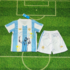 Kit enfant Argentine Messi Spécial Edition 2025/2026 Vêtements de sport