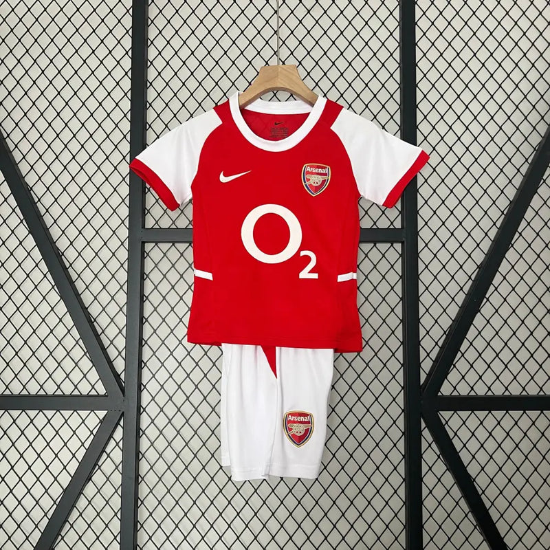Kit enfant Arsenal Domicile 2004 Retro - Vêtements de sport