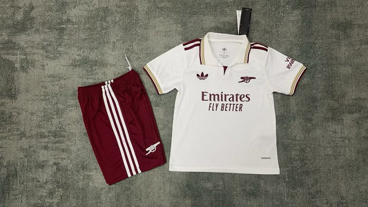 Kit enfant Arsenal Extérieur 2025/2026 Vêtements de sport
