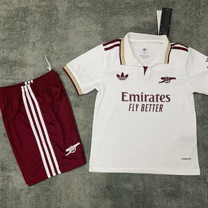 Kit enfant Arsenal Extérieur 2025/2026 Vêtements de sport