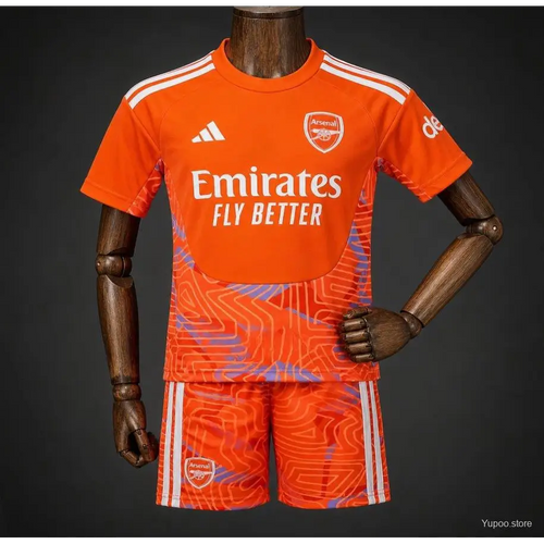 Kit enfant Arsenal Gardien 2026/2027 Orange - Vêtements de sport