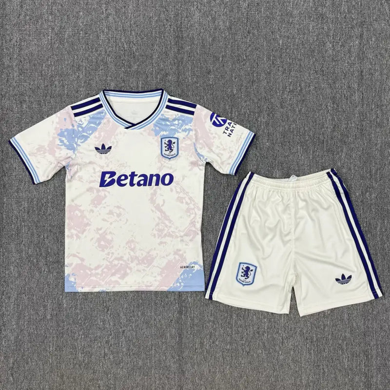 Kit enfant Aston Villa Extérieur Third 2025/2026 Vêtements de sport