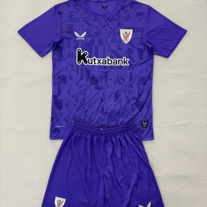 Kit enfant Athletic Bilbao Gardien 2025/2026 Vêtements de sport