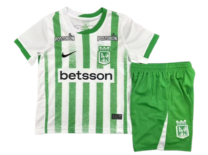 Kit Enfant Atlético Nacional Domicile 2025/2026 - Vêtements de sport
