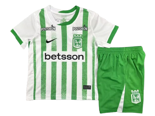 Kit Enfant Atlético Nacional Domicile 2025/2026 - Vêtements de sport