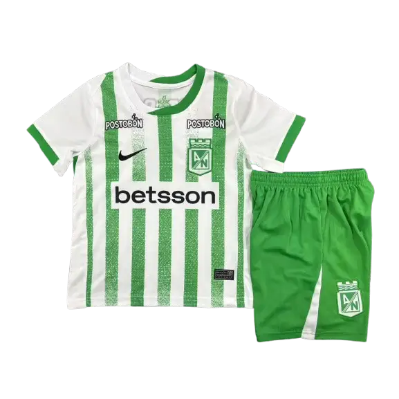 Kit Enfant Atlético Nacional Domicile 2025/2026 - Vêtements de sport