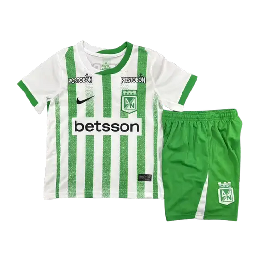 Kit Enfant Atlético Nacional Domicile 2025/2026 - Vêtements de sport