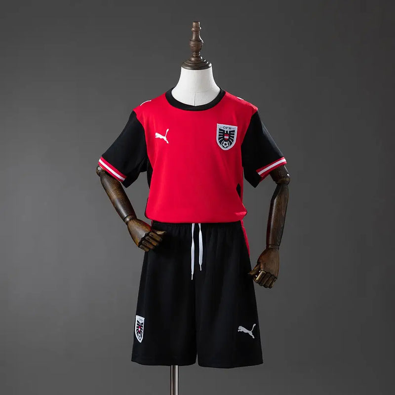 Kit enfant Autriche Coupe du Monde 2026 Domicile - Vêtements de sport