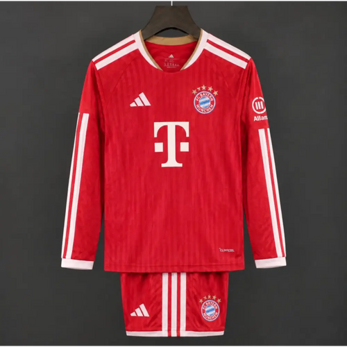Kit enfant Bayern Munich Domicile 2026/2027 Manches longues - Vêtements de sport