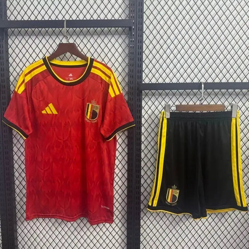 Kit enfant Belgique Domicile Coupe du Monde 2026 - Vêtements de sport