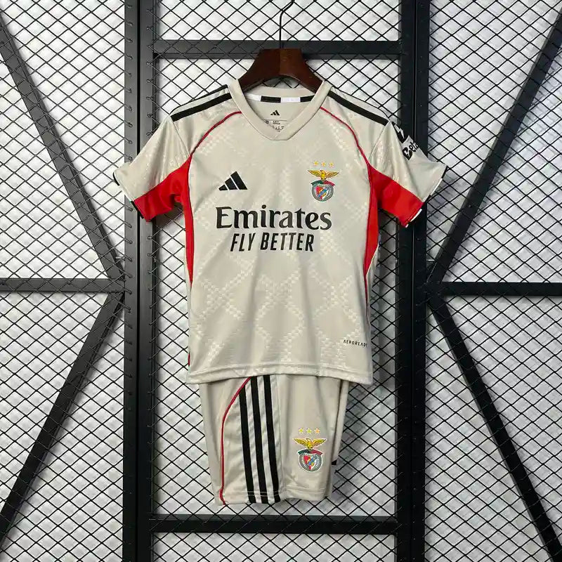 Kit enfant Benfica Lisbonne Beige 25/26 - Vêtements de sport