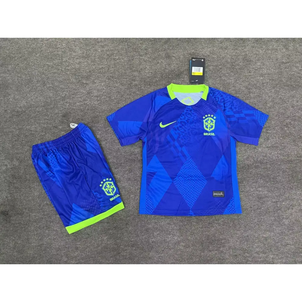 Kit enfant Brésil 2025/2026 Vêtements de sport