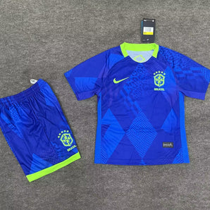Kit enfant Brésil 2025/2026 Vêtements de sport