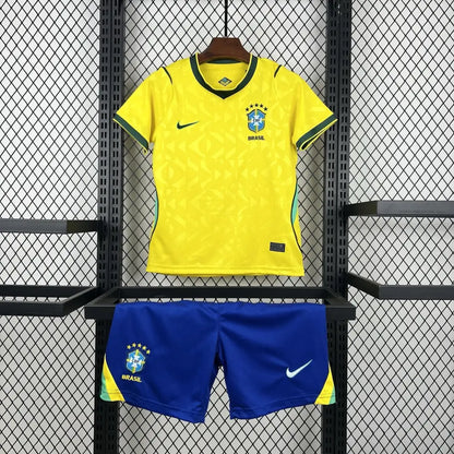 Kit enfant Brésil Domicile Coupe du Monde 2026 - Vêtements de sport