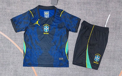 Kit enfant Brésil extérieur Coupe du Monde 2026 - Vêtements de sport