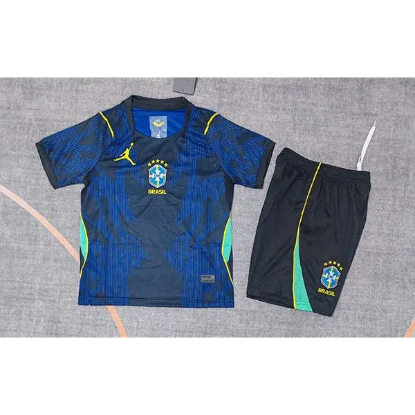 Kit enfant Brésil extérieur Coupe du Monde 2026 - Vêtements de sport