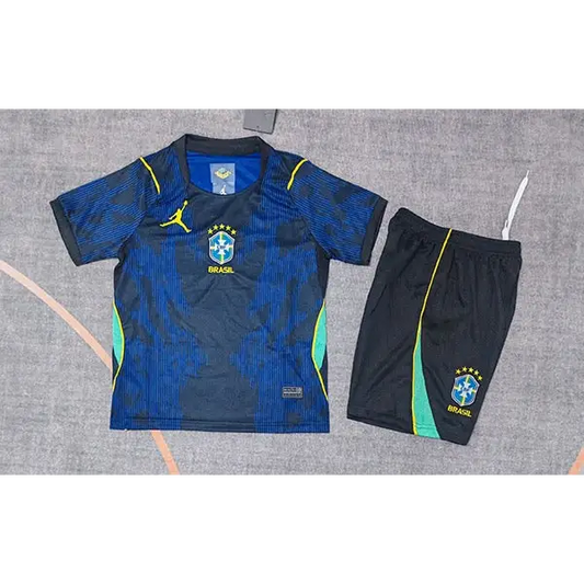 Kit enfant Brésil extérieur Coupe du Monde 2026 - Vêtements de sport
