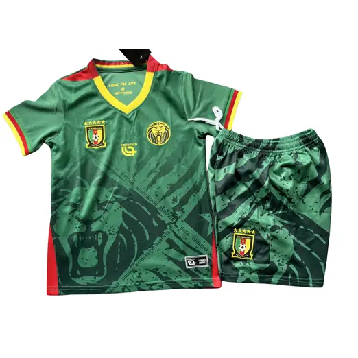 Kit enfant Cameroun Domicile 2025 - Vêtements de sport