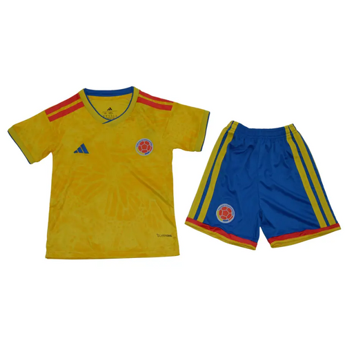 Kit enfant Colombie Domicile short bleu Coupe du Monde 2026 - Vêtements de sport