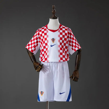 Kit enfant Croatie Coupe du Monde Domicile 2026 - Vêtements de sport