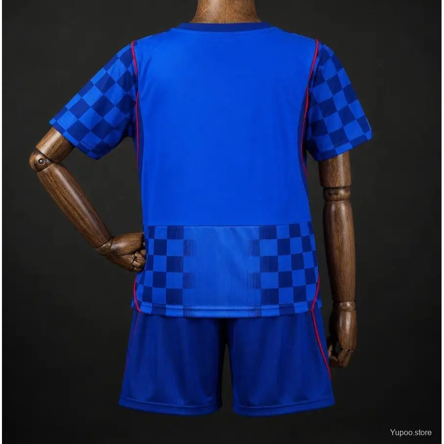Kit enfant Croatie Coupe du Monde Extérieur 2026 - Vêtements de sport