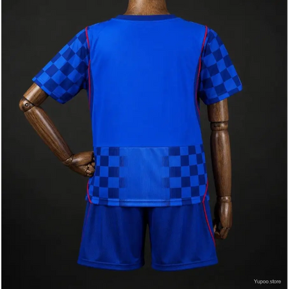 Kit enfant Croatie Coupe du Monde Extérieur 2026 - Vêtements de sport