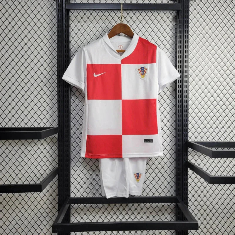 Kit enfant Croatie Domicile 2024 - Domicile / XXS - Vêtements de sport