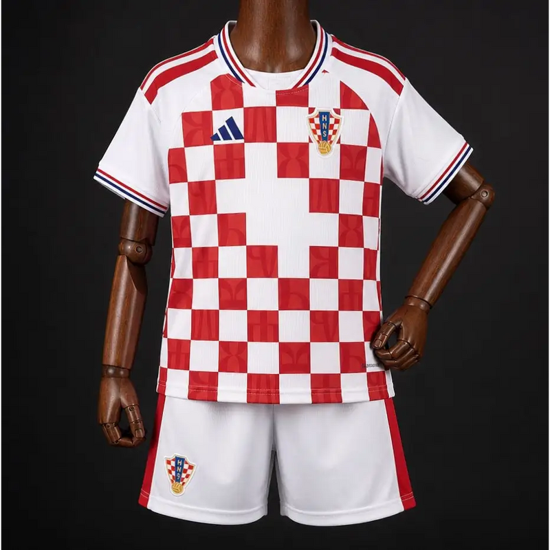 Kit enfant Croatie Domicile 2026/2027 - Vêtements de sport
