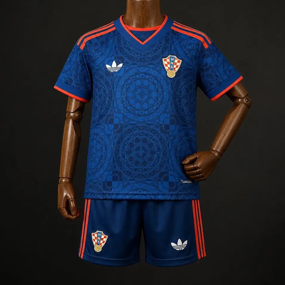 Kit enfant Croatie Extérieur 2026/2027 - Vêtements de sport